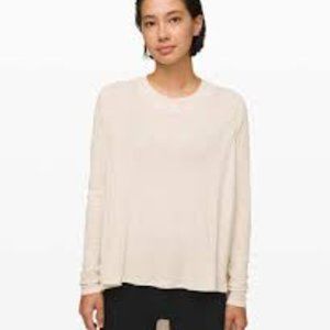 LULULEMON Dare to DRAPE Long Sleeved TOP